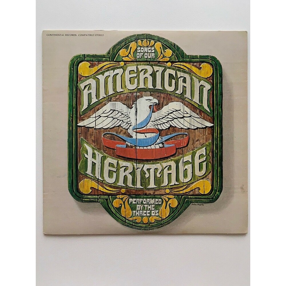 American Heritage Performed By The Three D's LP Continental Records CS 107 VG+